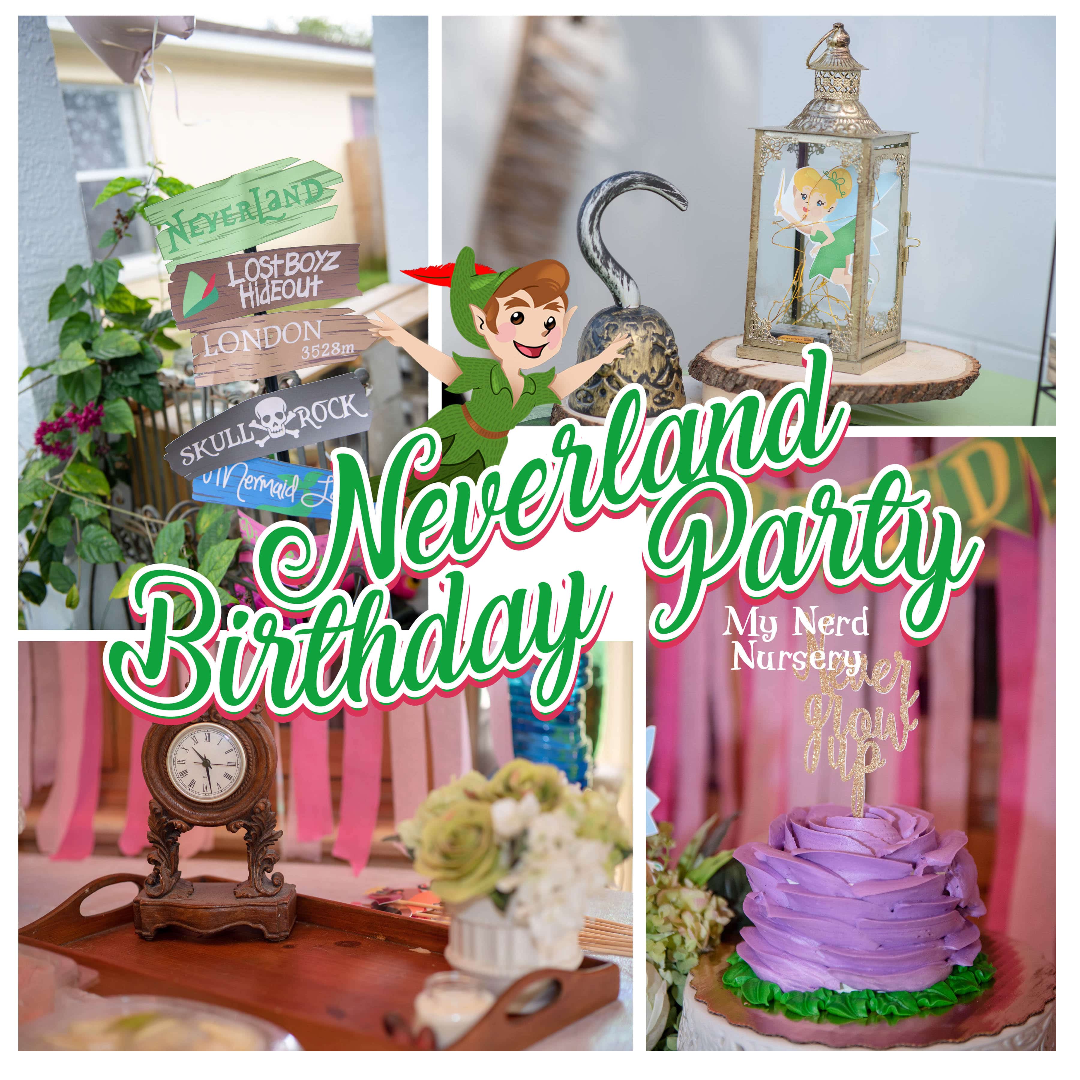 Neverland Peter Pan Party Supplies